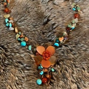 NOVICA flower necklace